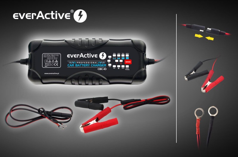 everActive CBC-10 car battery charger