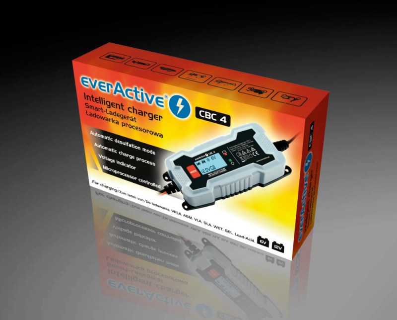 everActive CBC-4 car battery charger