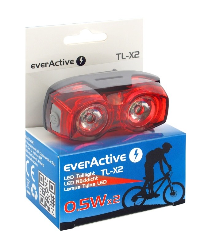 Rear bike light everActive TL-X2