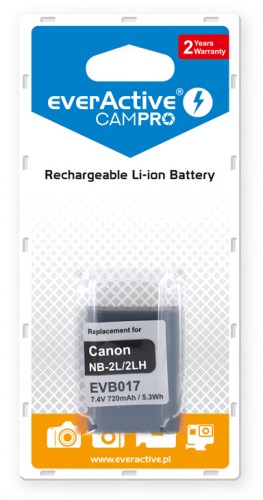 everActive CamPro battery - replacement for Canon NB-2L / NB-2LH