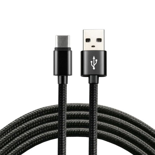 Braided USB cable - USB-C everActive CBB-0.3CB 30cm up to 3A