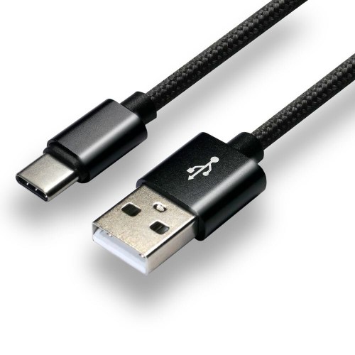 Braided USB cable - USB-C everActive CBB-0.3CB 30cm up to 3A