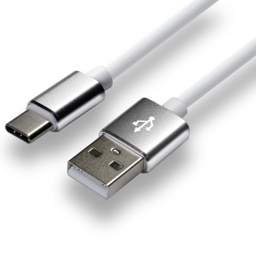 Silicone USB  cable - USB-C everActive CBS-1CW 100cm up to 3A