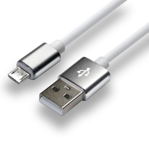 Silicone USB cable - micro USB everActive CBS-1.5MW 150cm up to 2.4A
