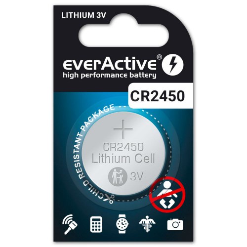 everActive lithium battery CR2450