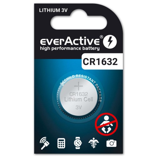 everActive lithium battery CR1632