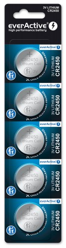 everActive CR2450 lithium batteries
