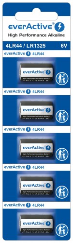 everActive 4LR44 LR1325 544A alkaline batteries
