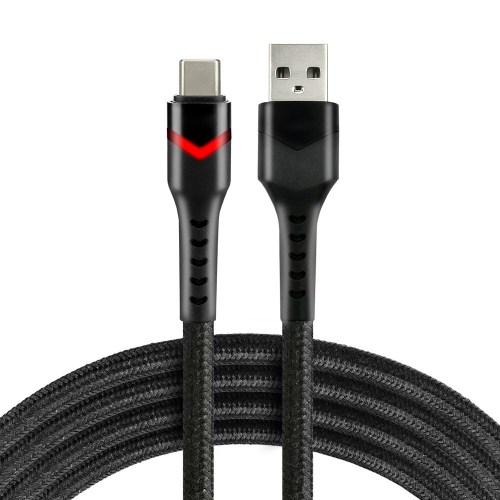 everActive CBB-2CBR USB - USB-C Braided Cable 200cm to 3A