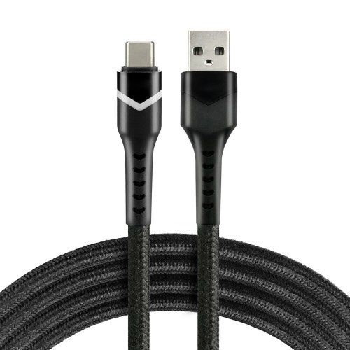 everActive CBB-2CBR USB - USB-C Braided Cable 200cm to 3A