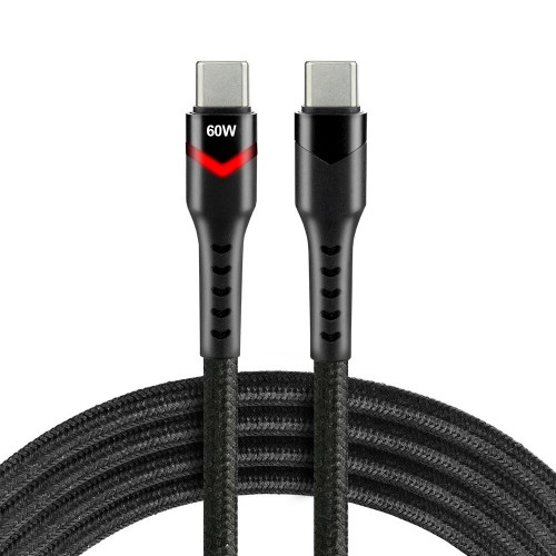 USB-C PD Cable 200cm everActive CBB-2PDR Power Delivery 3A/20V 60W