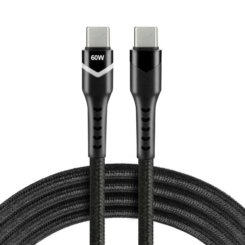 USB-C PD Cable 200cm everActive CBB-2PDR Power Delivery 3A/20V 60W