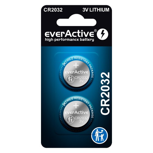 everActive CR2032 Lithium Batteries