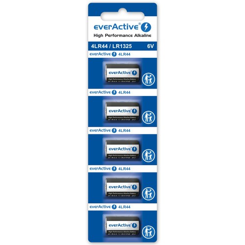 everActive 4LR44 LR1325 544A alkaline batteries