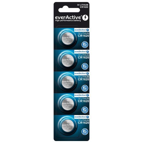 everActive CR1620 lithium batteries