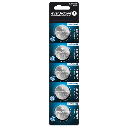 everActive CR2450 lithium batteries