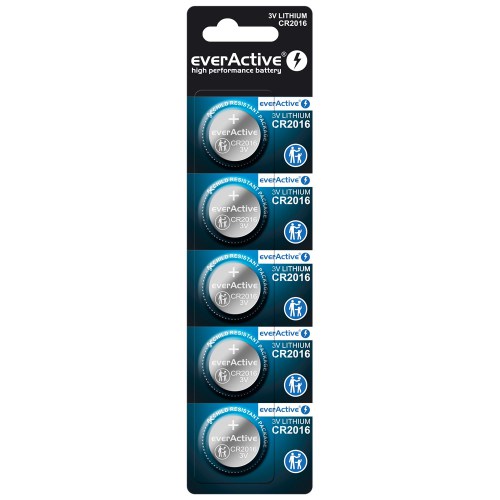 everActive CR2016 lithium batteries