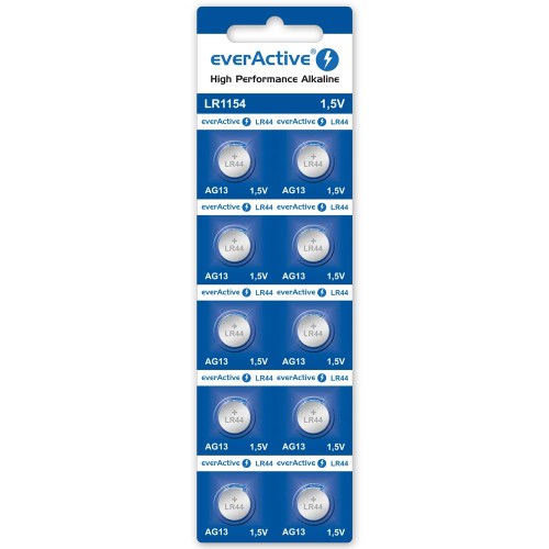 everActive AG13 G13 LR1154 LR44 mini alkaline batteries