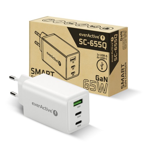 everActive GaN SC-655Q AC Charger