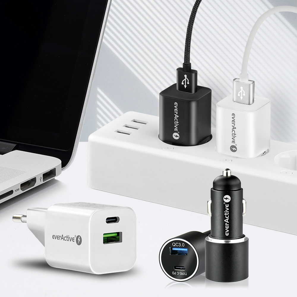 everActive - batteries, chargers, rechargeable batteries, flashlights -  Expanding range of mobile accessories from everActive