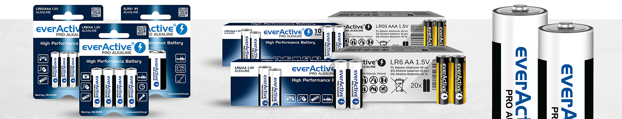 everActive Alkaline Batteries top