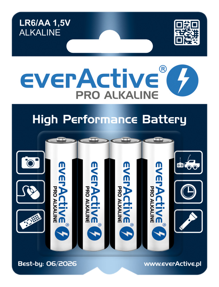 everActive - batteries, chargers, rechargeable batteries